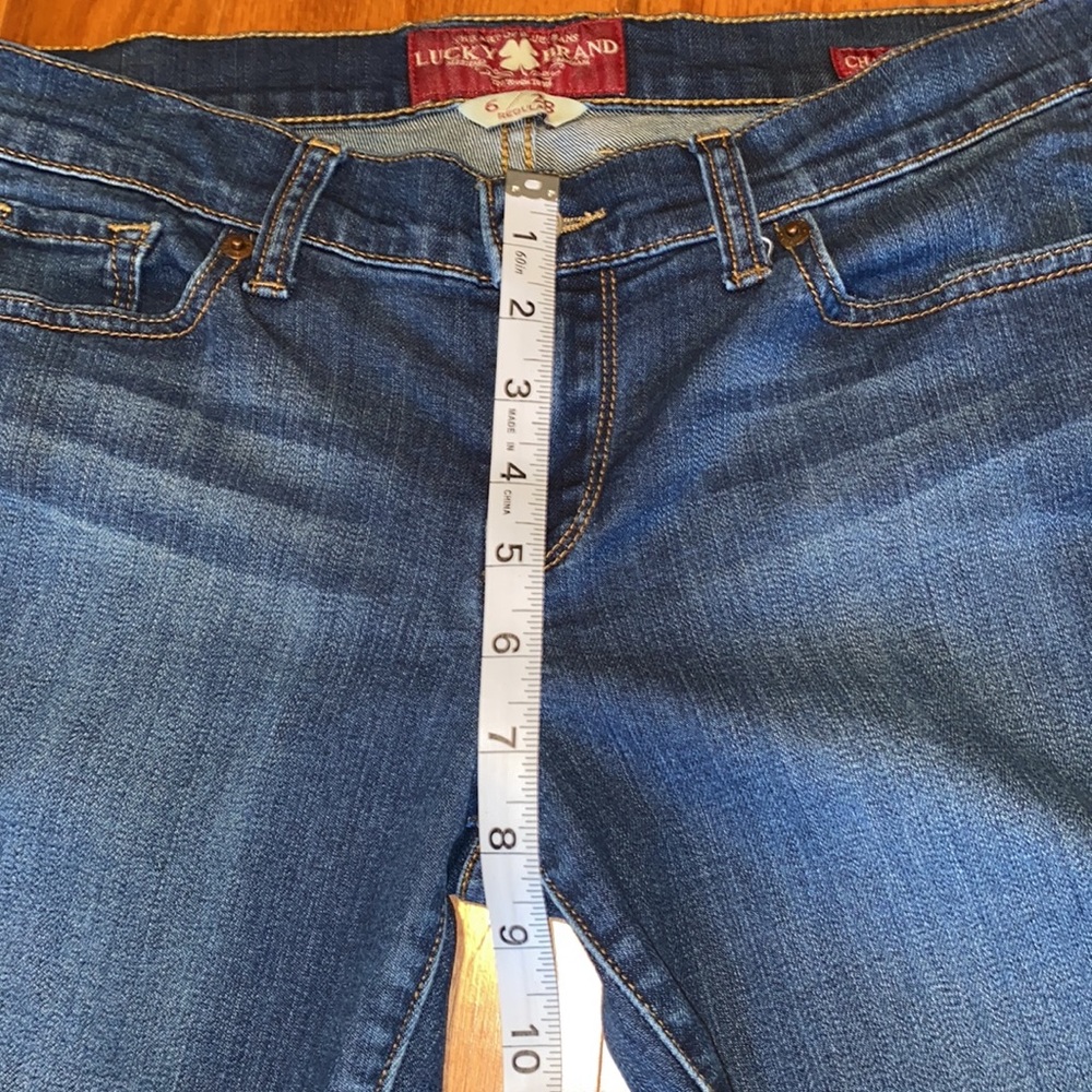 Lucky Brand Charlie Baby Boot Jeans. Size 6/28 Regular - Picture 13 of 15